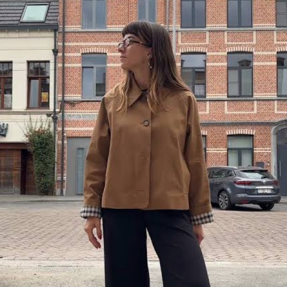 Sezane Bobby Jacket Camel - Size 2 NWOT - Picture 6 of 6